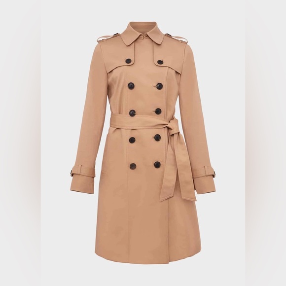 Hobbs trench coat US size 2 - Picture 4 of 12